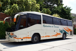 ecuadorian bus charter Guayaquil motor coaching company